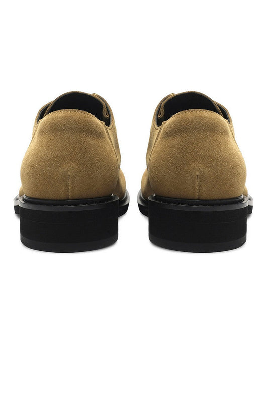 Suede Moc Derby Shoes