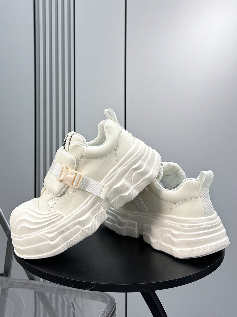 Strap Buckle Chunky Sole Sneakers