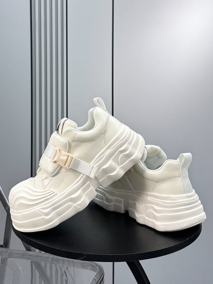 Strap Buckle Chunky Sole Sneakers