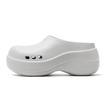 Midnight Wave Platform Clogs