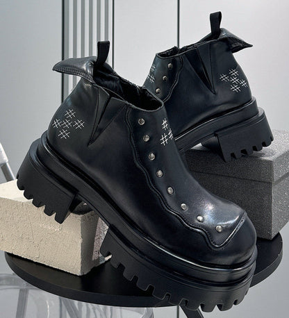 Chunky Platform Chelsea Boots