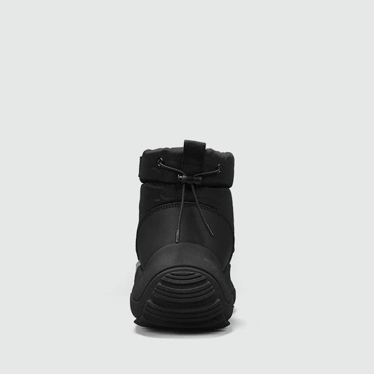 Fake Fur Lined Platform Ankle Boots