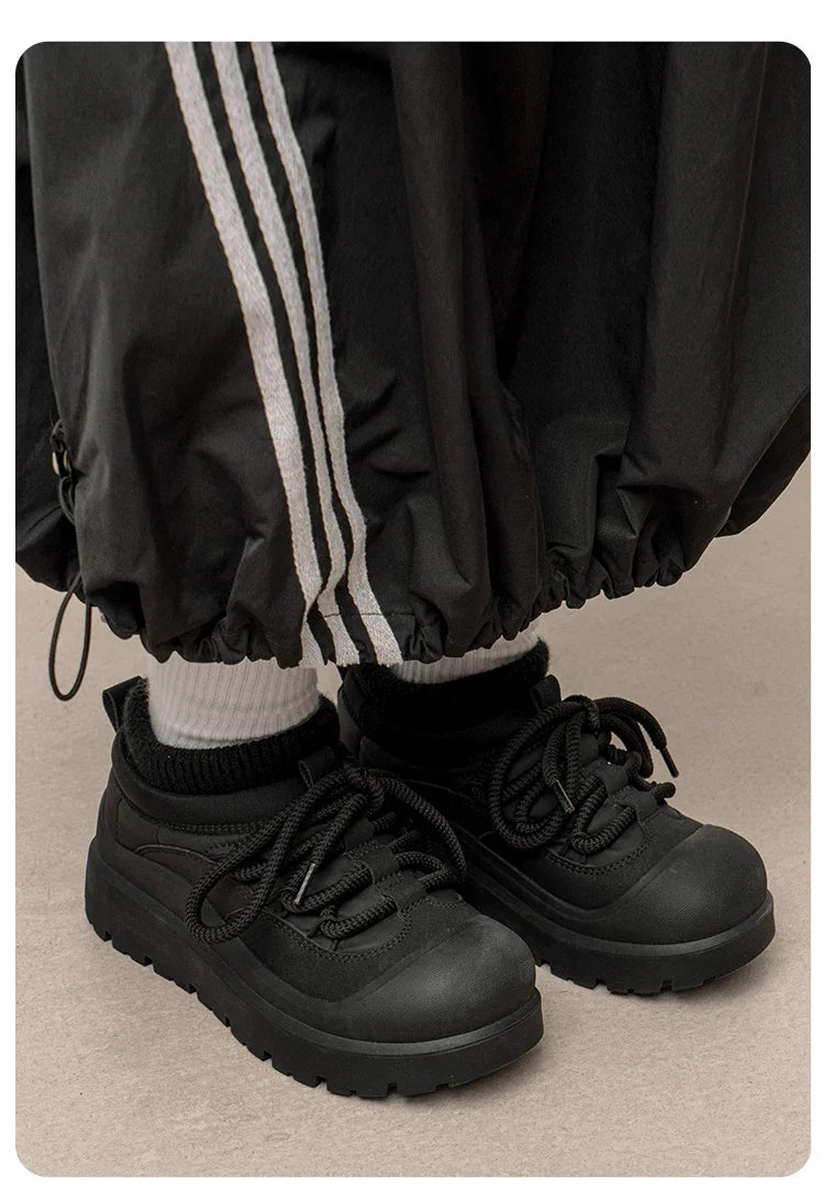 Alpine Grip Fleece-Lined Platform Sneakers