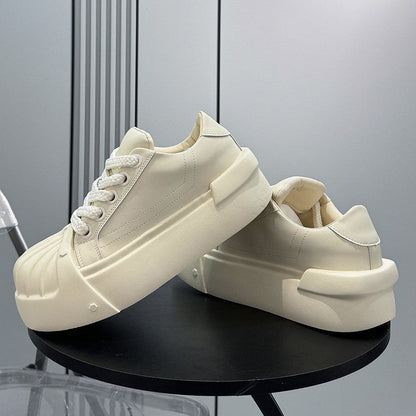 Shell Toe Platform Thick Sole Sneakers