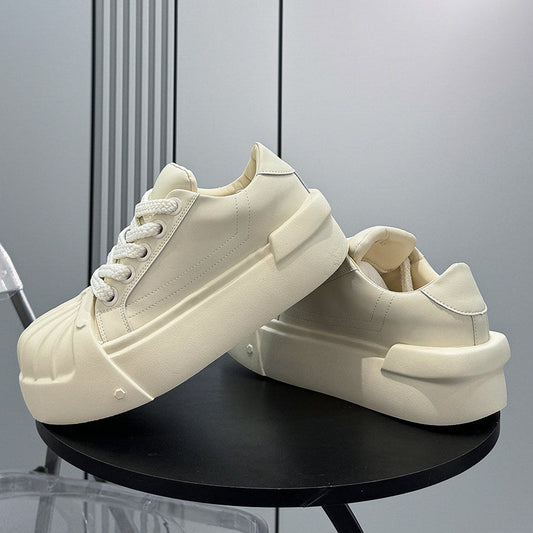 Shell Toe Platform Thick Sole Sneakers