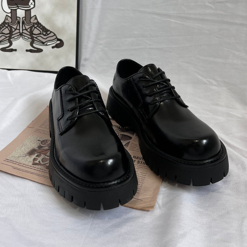 Chunky Platform Lace-Up Shoes