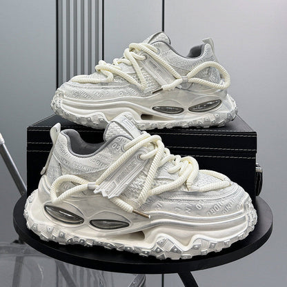 Thick-Sole Height-Increasing Dad Sneakers