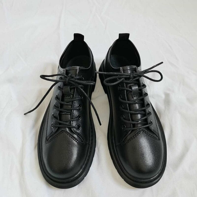 Platform Lace-Up Shoes