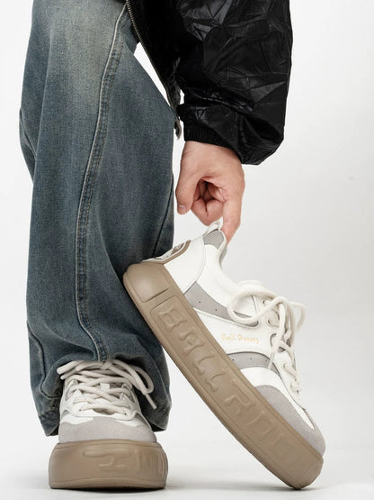 Sandstone Block Sole Sneakers