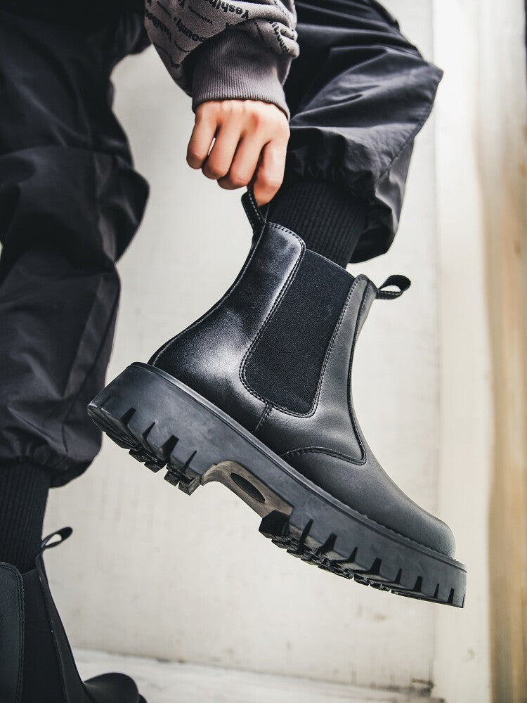 Chunky Platform Chelsea Boots