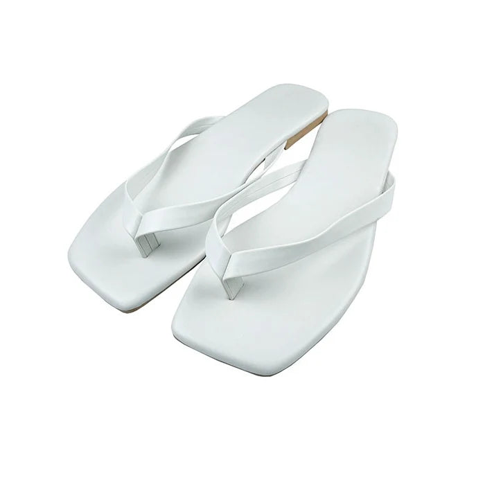 Plain Design Flat Shoes