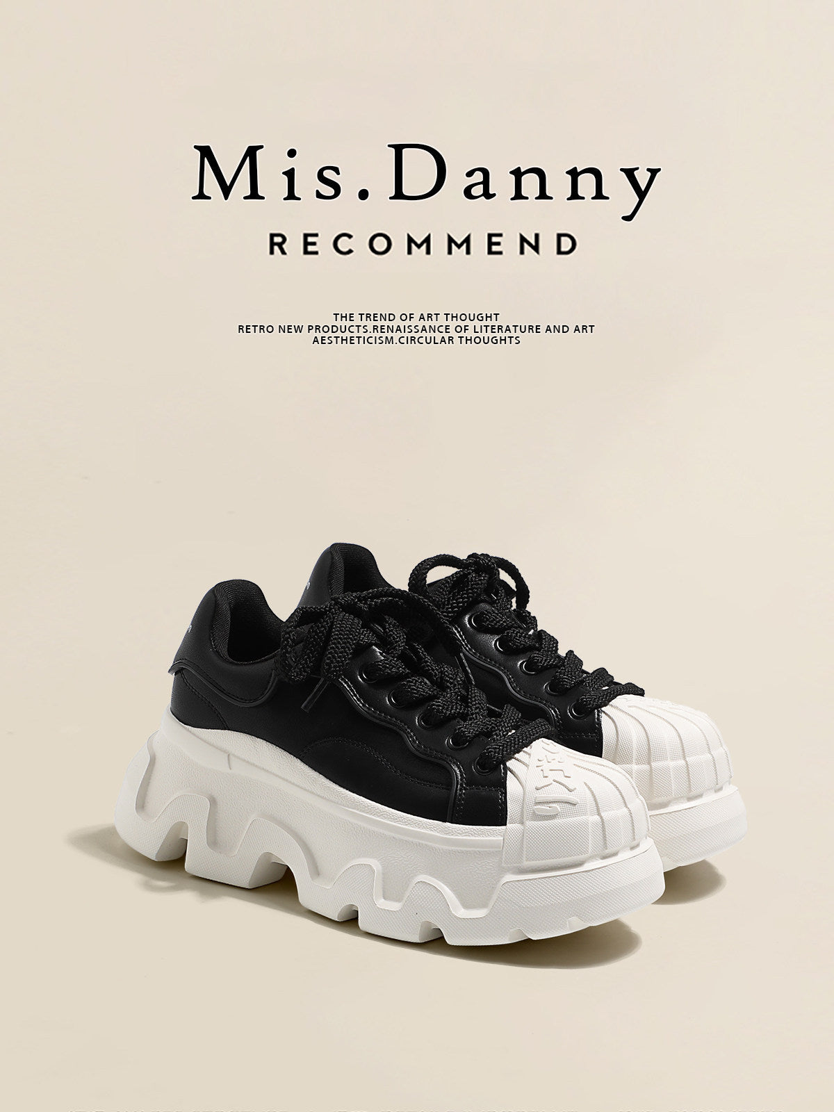 Platform Low-Top Sneakers