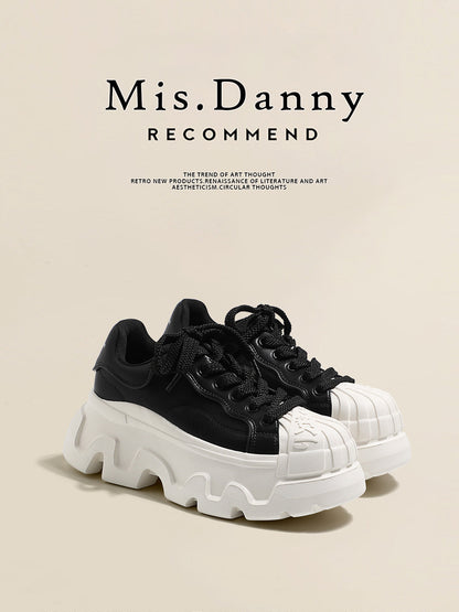Platform Low-Top Sneakers