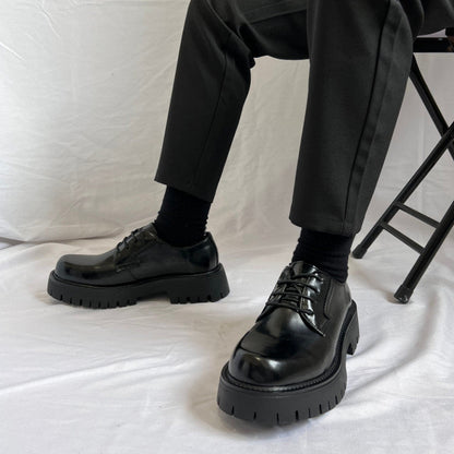 Chunky Platform Lace-Up Shoes
