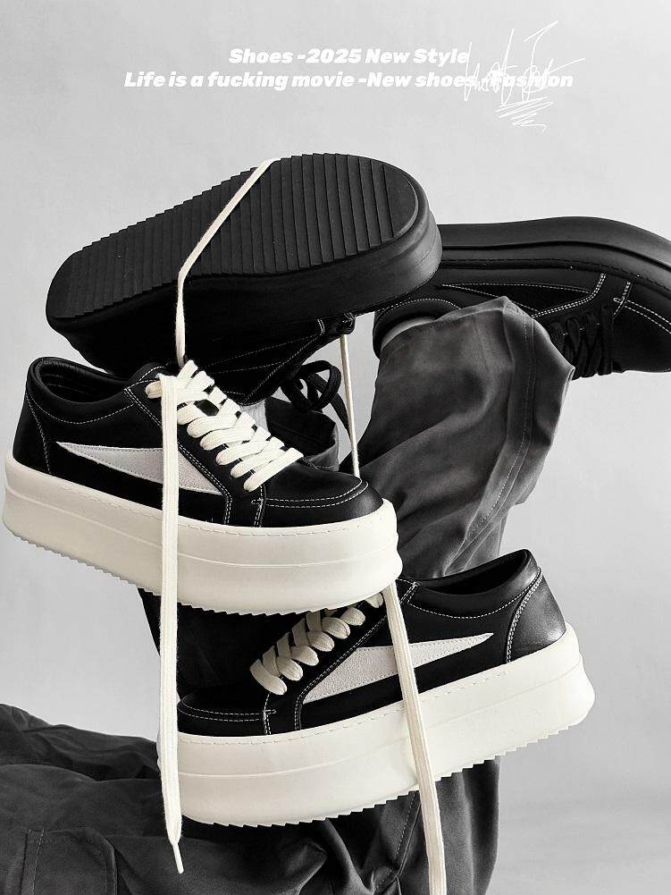 Chunky Platform Lace-Up Sneakers