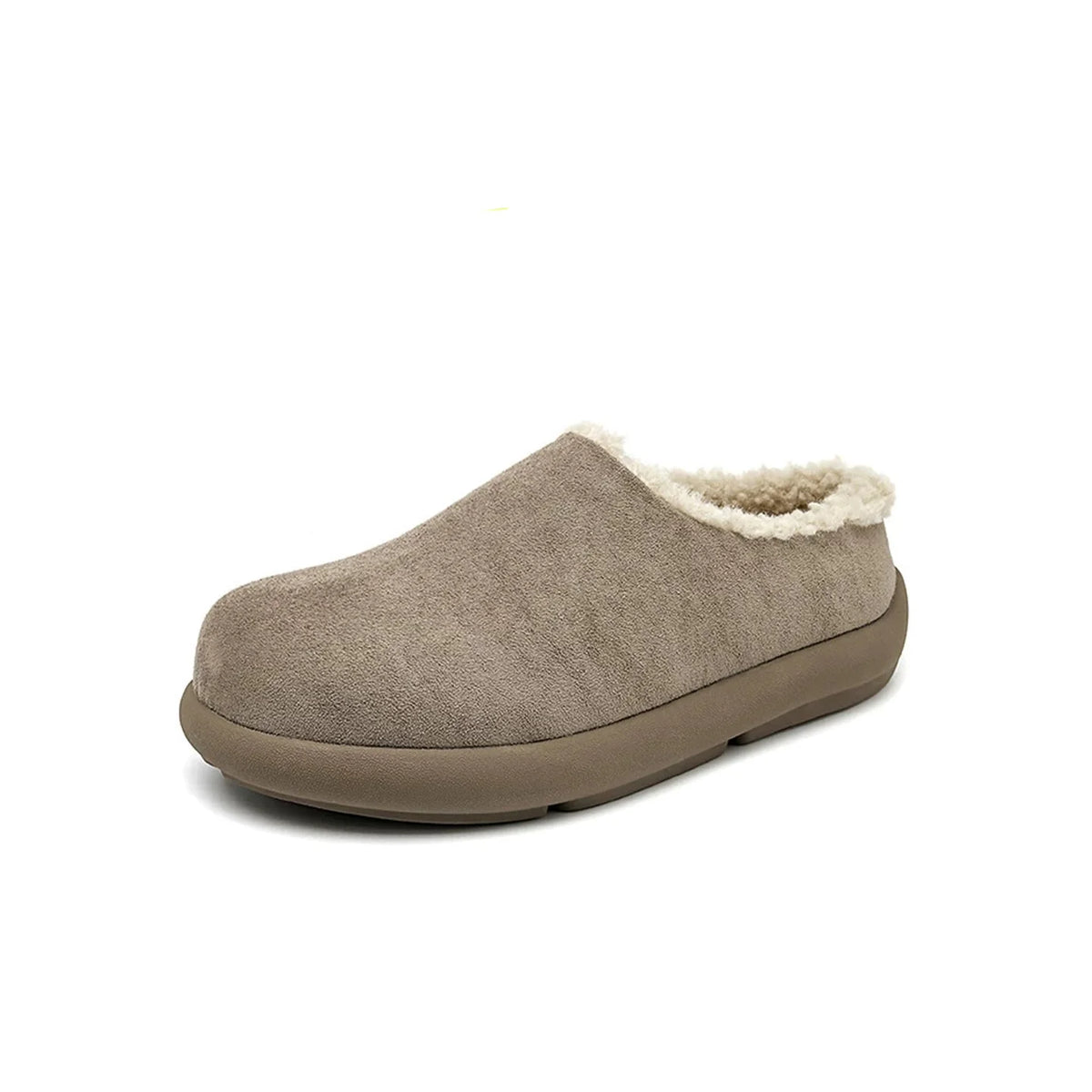 Amber Cloud Suede Clogs