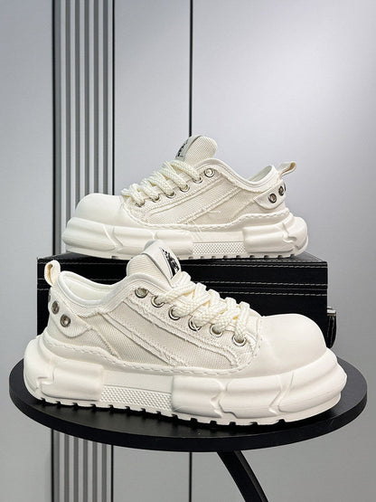 Panel Chunky Sole Sneakers
