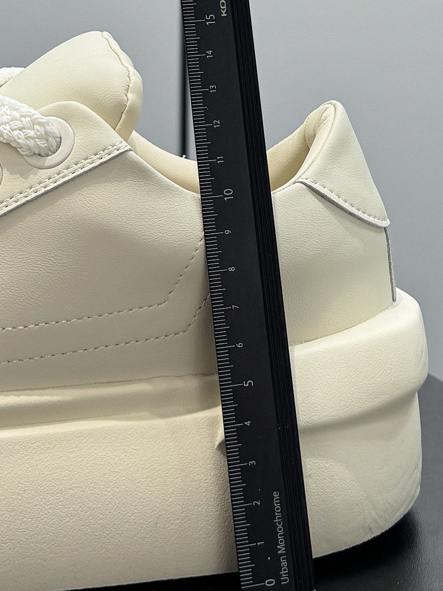 Shell Toe Platform Thick Sole Sneakers