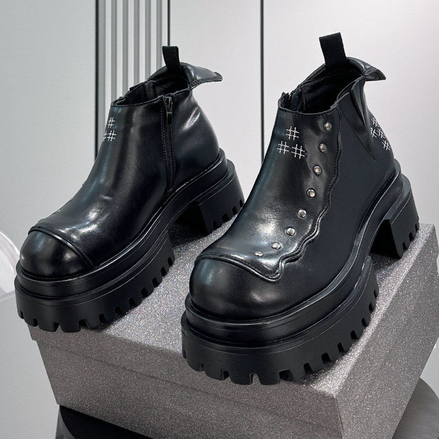 Chunky Platform Chelsea Boots
