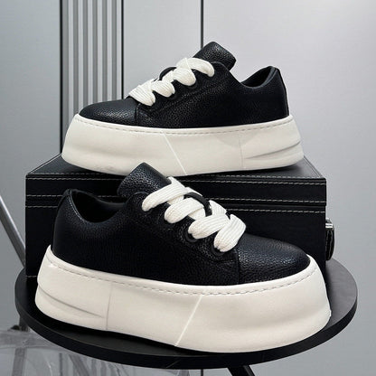 Thick-Sole Height-Increasing Skate Sneakers