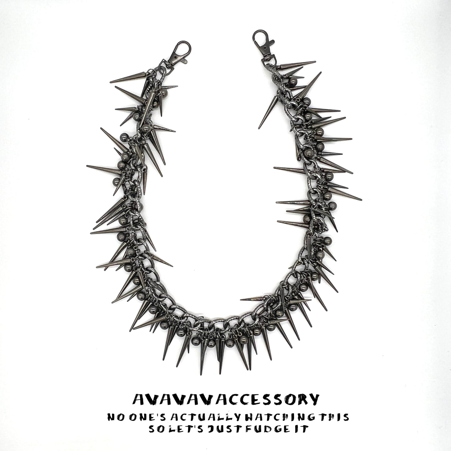 Vintage Punk Rivet Multi-Layer Hollow Waist Chain