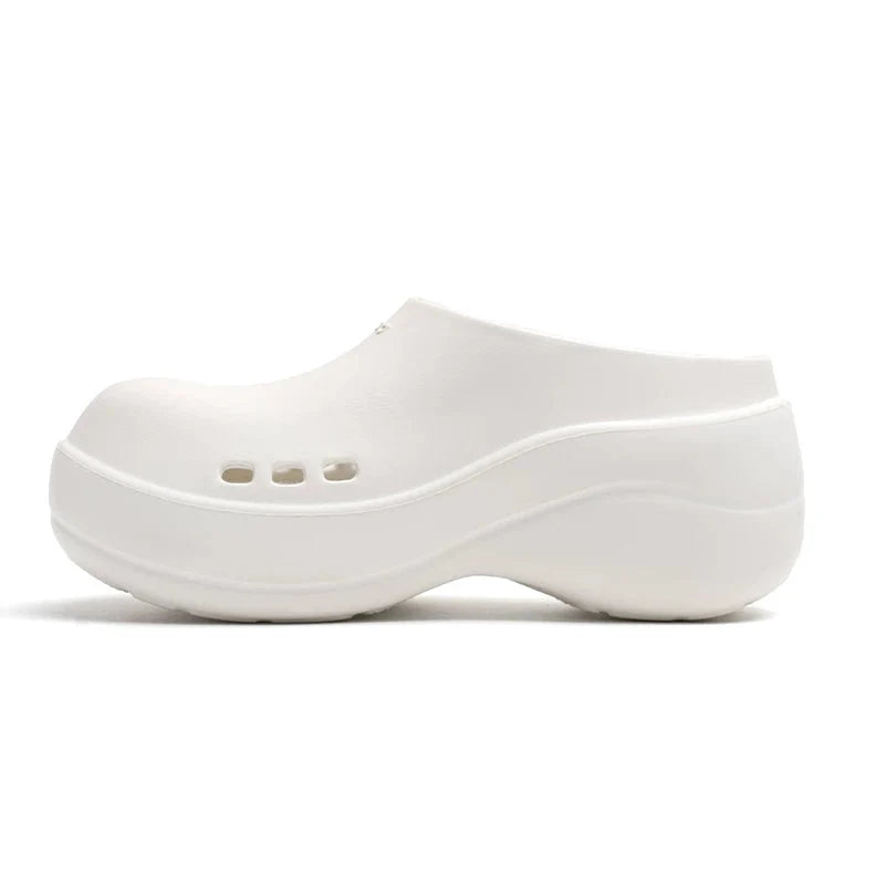 Midnight Wave Platform Clogs
