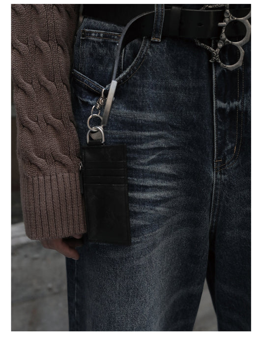 Straight Ripple Jeans