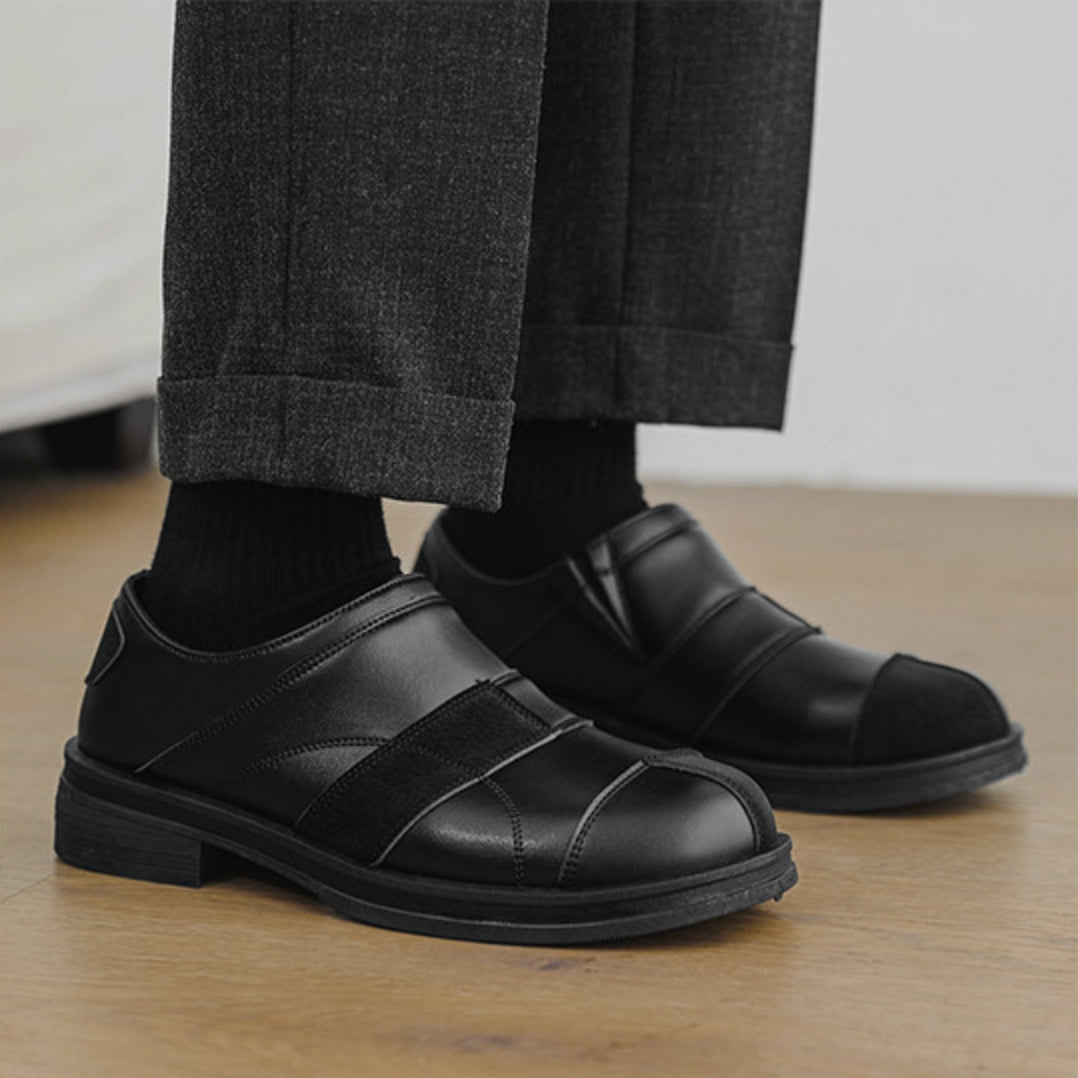 Leather Shoes Slip-On Loafers Derby Shoes