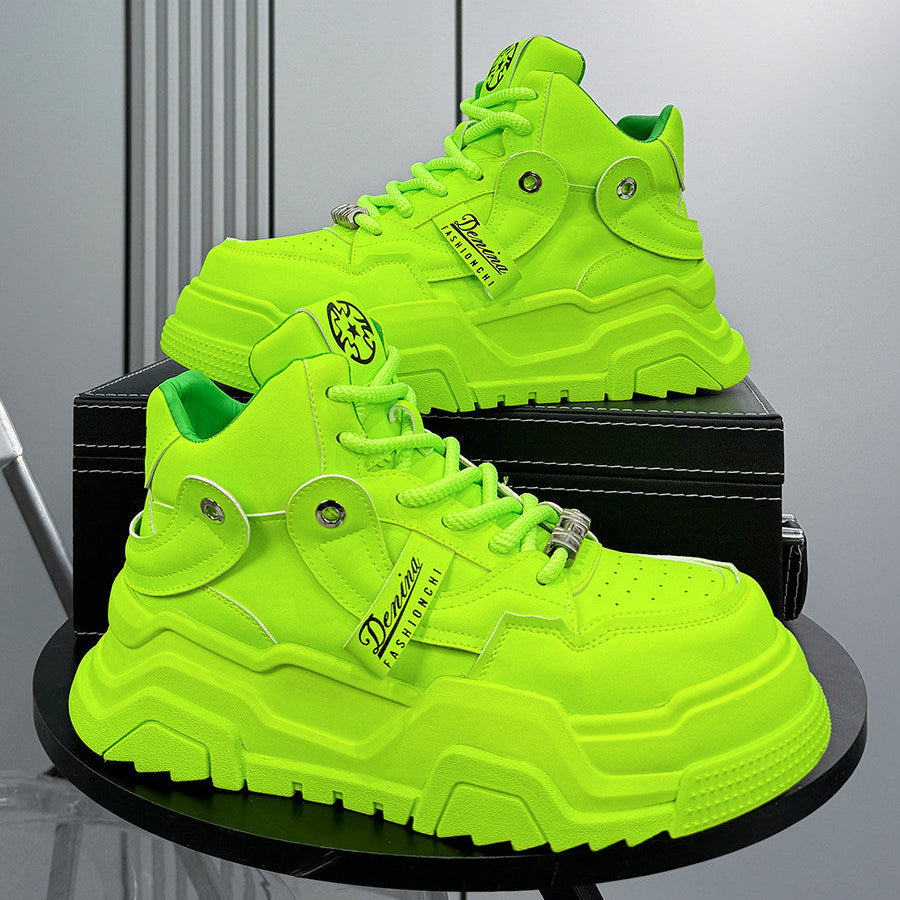 High-Top Platform Sneakers