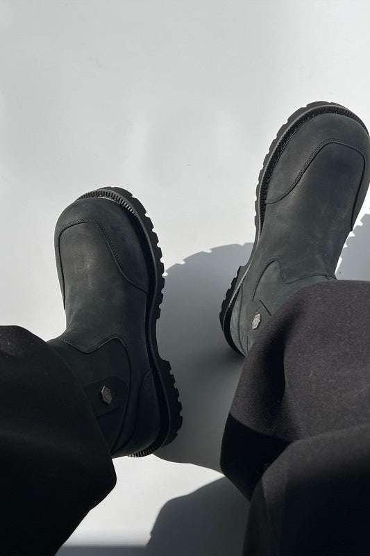 Fleece Suede Snow Boots