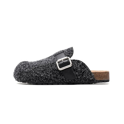 Buckle Mary Jane Clogs