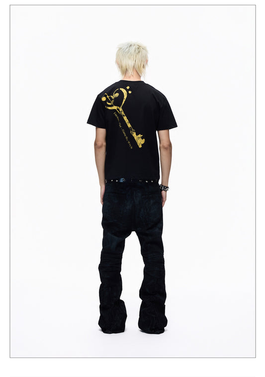 Whiskerd Black Skinny Slim Fit Jeans
