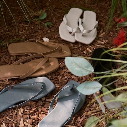 Plain Design Flat Shoes