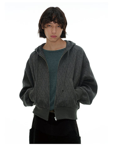 Zipper Hoodie Sweatshirt