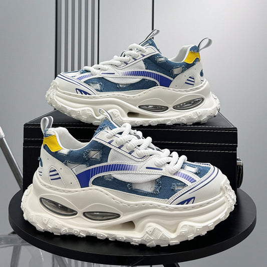 Mesh Air Chunky Sole Sneakers
