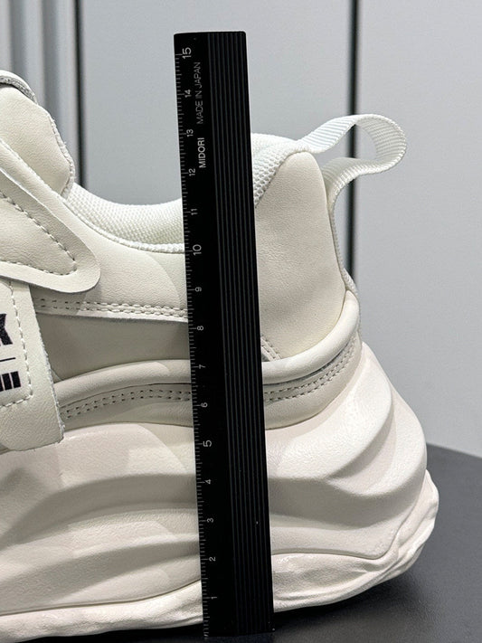 Platform Chunky Sole Lace-Up Sneakers WN24811