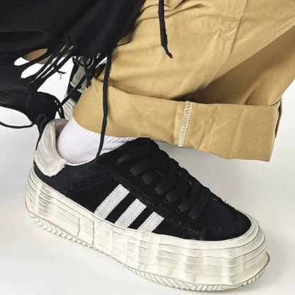 Triple Stripe Canvas Shoes