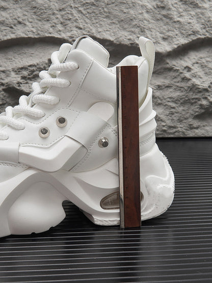 Strap Air Sole Platform Sneaker Boots