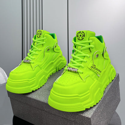 High-Top Platform Sneakers