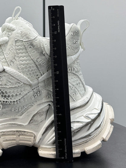 Embroidery Rope Lace Sneaker Boots