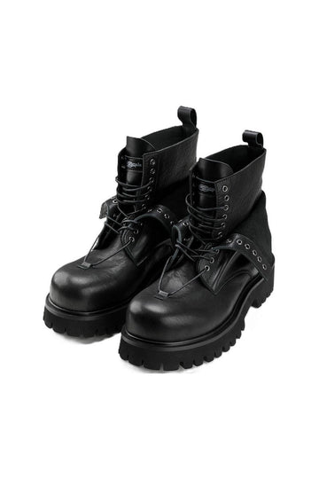 Platform Leather Boots