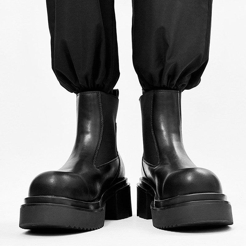Chunky Platform Chelsea Boots
