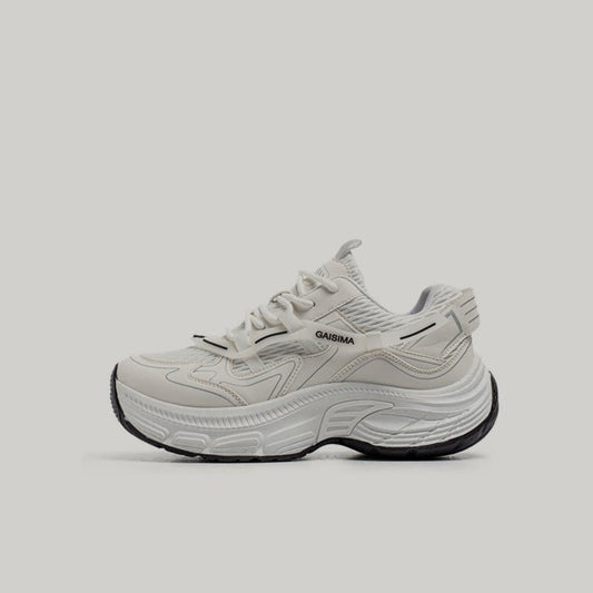 Color-Block Sport Panel Chunky Sneakers