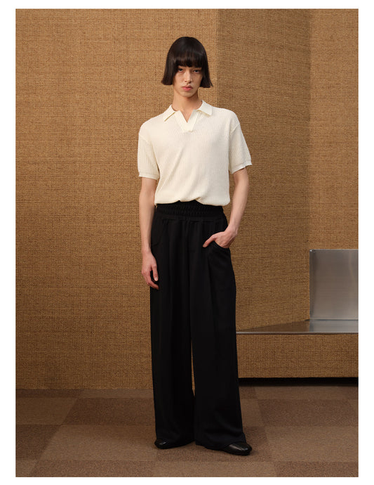Slim Fit Ice Silk Knit