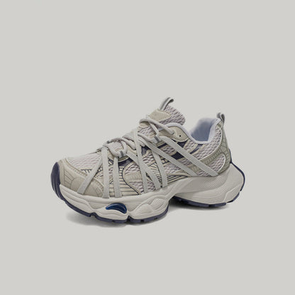 Mesh Strap Panel Chunky Sneakers
