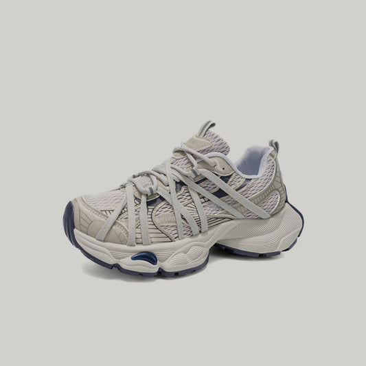 Mesh Strap Panel Chunky Sneakers