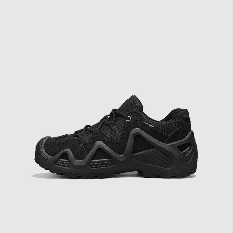 Solid Color Non-Slip Thick Sole Low-Top Sporty Shoes