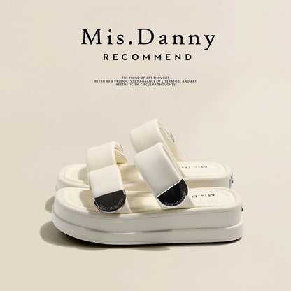 Super Soft Platform Double-Strap Sandals