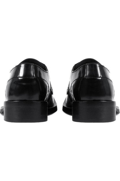 Square-Toe Derby Shoes