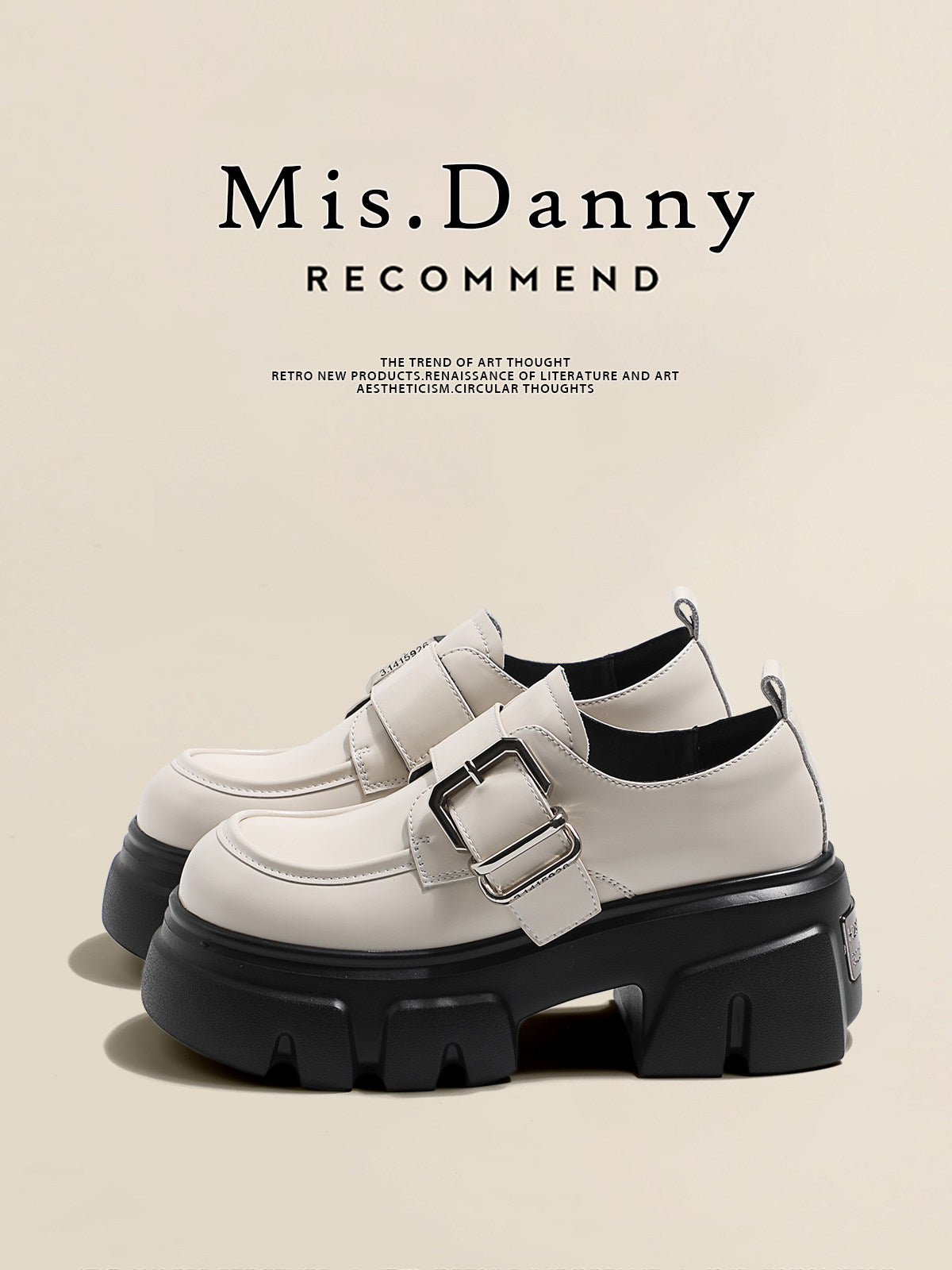 Strap Platform Loafers